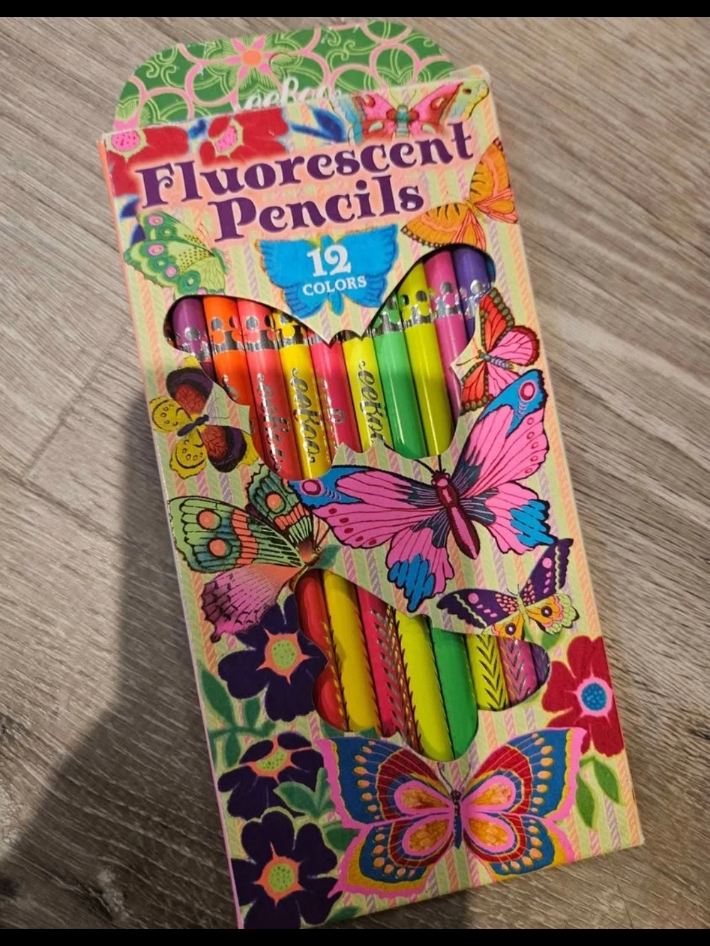 🎉 6 Items/$15 🎉 Fluorescent Colored Pencils -New/Unopened